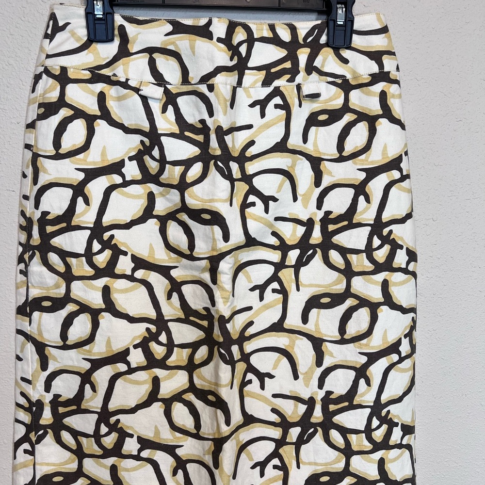 Abstract Patterned Skirt